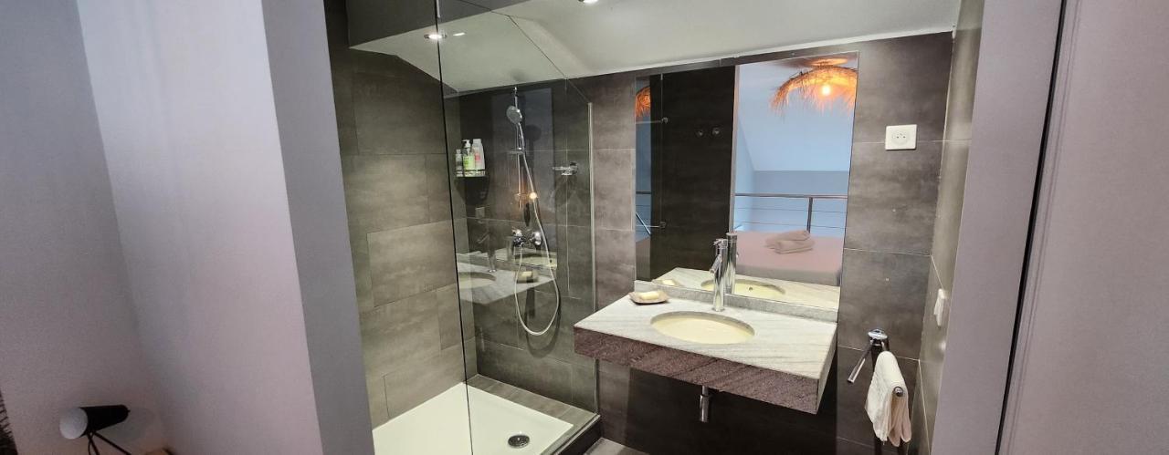 Beau Duplex Vue Mer Avec Piscine Et Acces Plage Marigot  Eksteriør billede
