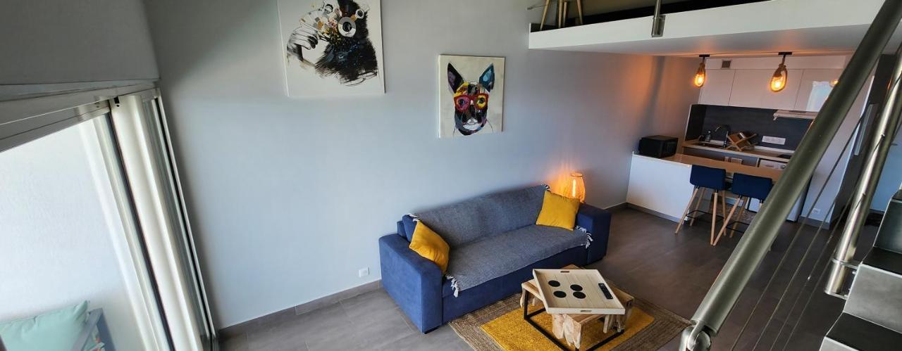 Beau Duplex Vue Mer Avec Piscine Et Acces Plage Marigot  Eksteriør billede